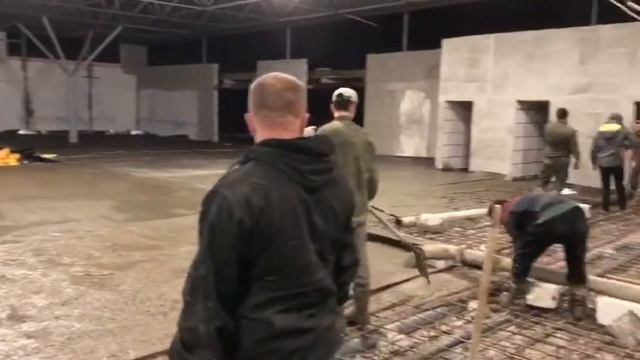 Промышленные бетонные полы, топпинг, полимерные полы