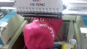 MESIN BORDIR KOMPUTER, 082386272999, HE FENG, Bordir topi(12)