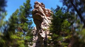 Скальник ВОРОНА. Олхинское плато. Иркутская область