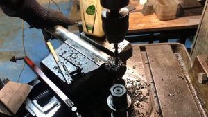 СВЕРЛИМ ПАЛЕЦ ОТ ТРАКТОРА