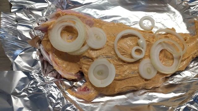 Рыба сибас (лаврак) запечённая в фольге , Как приготовить , вкусный рецепт , Вкусная еда .