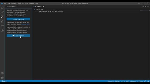 How to Push Code from Vs Code to Git Hub | Complete Git & GitHub Tutorial