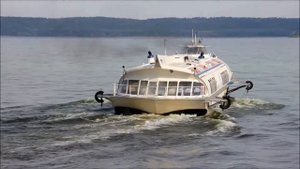 Метеор 249 отправляется из Тетюш в Казань 19 08 2016г