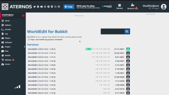 How to make an aternos server with plugins/mods смотреть онлайн