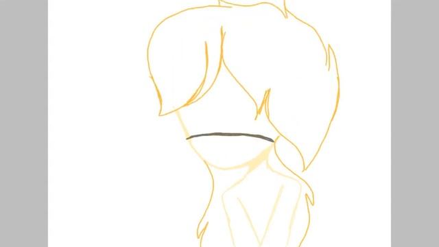 Как нарисовать грустною рожицу??? смотреть онлайн