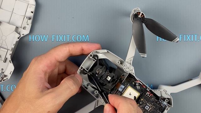 Dji Mavic mini ремонт стабилизатор камеры после падения квадрокоптера смотреть онлайн
