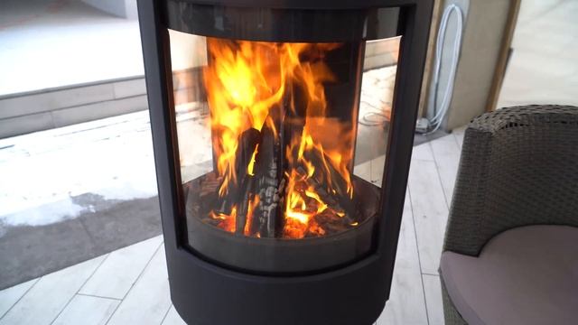 Печь на террасе, в беседке? Что выбрать, на примере Dovre Astro 3. И немного про керамический гриль