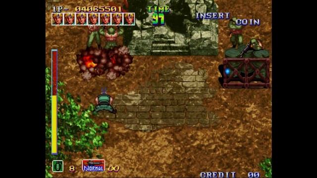 Shock Troopers | Arcade | Longplay | HD 720p 60FPS смотреть онлайн