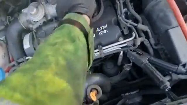 K2555 - engine test Seat Altea 1.9TDi PD / BXE / 5sp.man смотреть онлайн