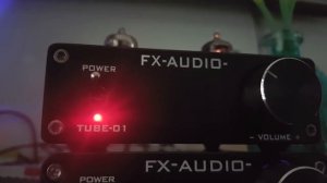 Fx audio Tube 01 + 502a + q acoustic 3020i