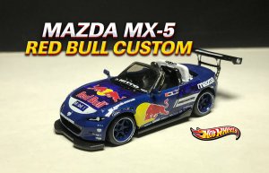 Mazda MX-5 Red Bull Custom Hot Wheels.mp4