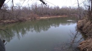 РЕКА ВОРОНА. ЗИМНЯЯ РЫБАЛКА НА СПИННИНГ.