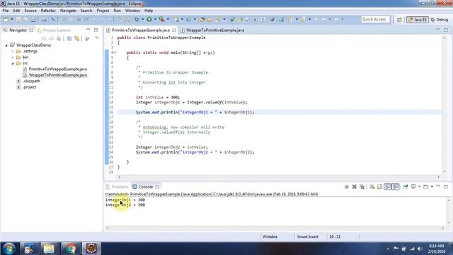 Java wrapper class (Autoboxing and unboxing) | Java Tutorial