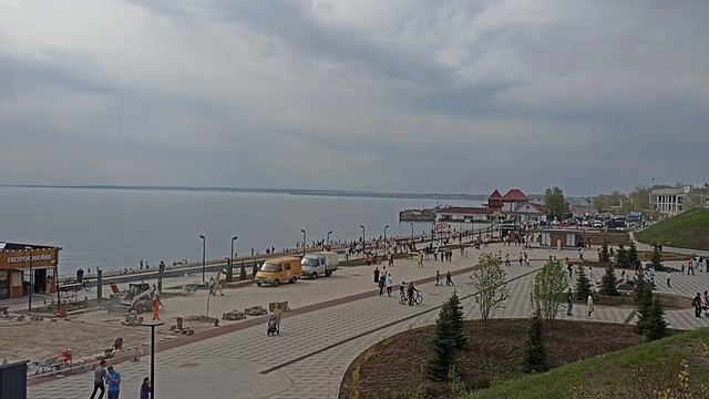 Прогулка по новой набережной Автозаводского района г. Тольятти.