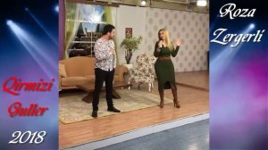 Roza Zergerli Qirmizi Guller 2018