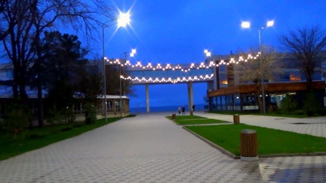 #АНАПА.ПРОГУЛКА ПО ВЕЧЕРНЕЙ АНАПЕ.