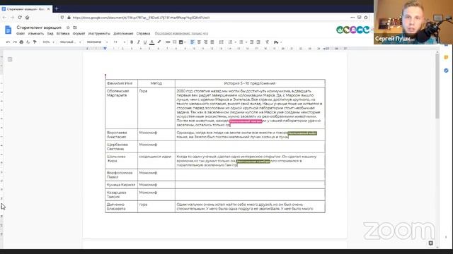 Образовательный вторник_Пушкин Сергей_Сторителлинг_Проект Школа Вожатых смотреть онлайн