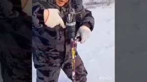 Обзор на китайский шуруповёрт с Aliexpress с ледобуром