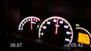 Honda Zest Turbo 0-100 km/h Acceleration Run
