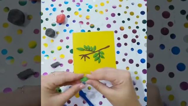 Лепим ветку рябины.по 6_8л смотреть онлайн