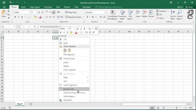 How to remove scientific notation from large numbers in Excel смотреть онлайн