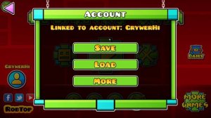 Как обновить и восстановить ваш аккаунт в Geometry Dash