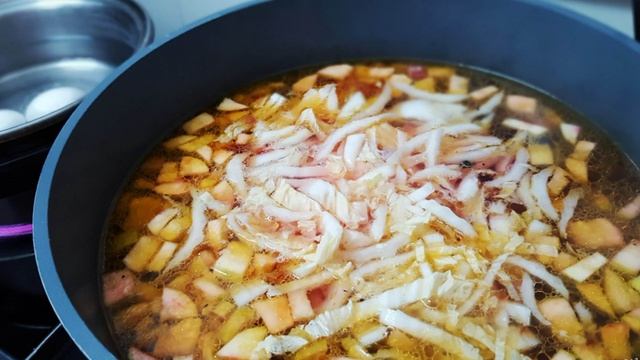 Зеленый борщ без щавеля
