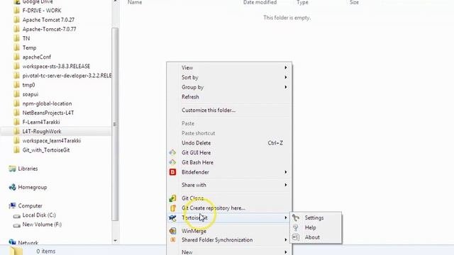 TortoiseGit Tutorial 2: How To Clone Git Repository