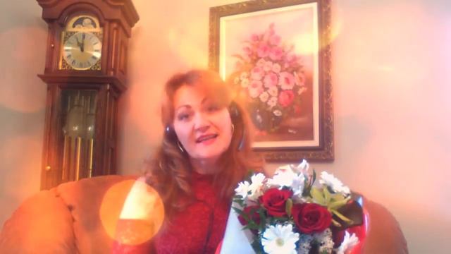 Пусть согреют теплом "Валентинки" - Поздравление с днем Влюбленных от Ираиды Арсени смотреть онлайн