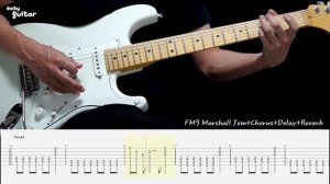 The Cranberries - Zombie Guitar Lesson With Tab(Slow Tempo)