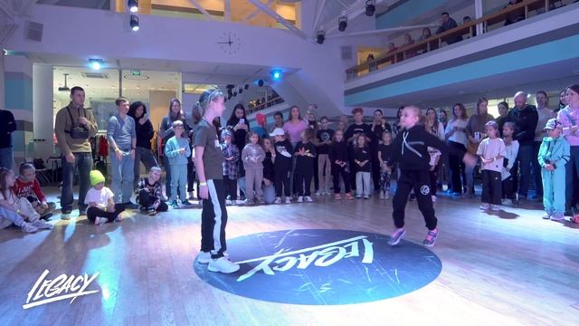 Hip Hop Kids(до 7 лет) Родина Анна vs Фетисова Алёна// Legacy Battle смотреть онлайн