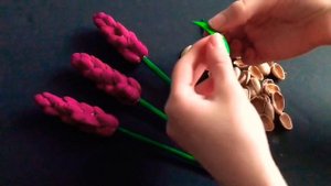 ПОДЕЛКИ из Скорлупы Фисташек Своими руками Красивые и Легкие поделки из бросового материала