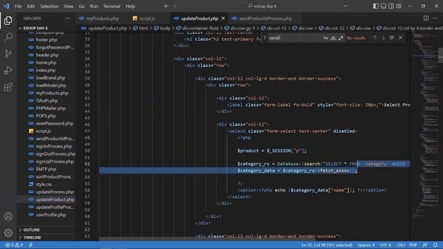 e-Shop E-Commerce Web Project EP 14 | #HTML #CSS #JavaScript #PHP #MySQL #AJAX