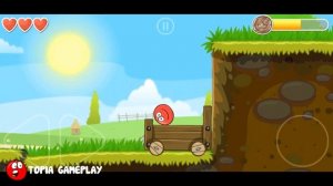 RED BALL 4: Red Ball ALL LEVELS with '4x vs 8x vs 1.00x' Green Hills Speed Gameplay VOLUME 1