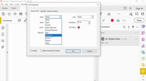 How to draw a red line on a pdf with Adobe Acrobat Pro DC