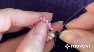 Первая часть видео.Ушастик амигуруми из бисера. #бисероплетение #амигуруми #amigurumi #рекомендации