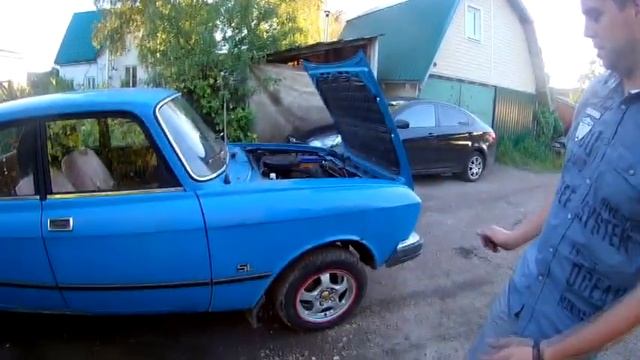 Обзор доработок москвич 2140SL (покатушки) смотреть онлайн