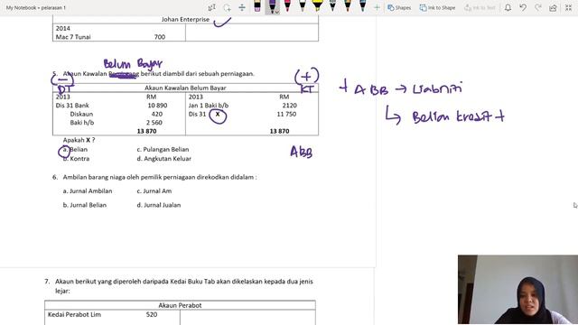 Cuba soalan kertas 1 - BCP, Lejar, Akaun Belum Terima, Akaun Belum Bayar Catatan Bergu смотреть онлайн