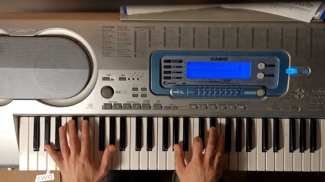 Jingle Bell Rock Casio WK 3000 cover смотреть онлайн