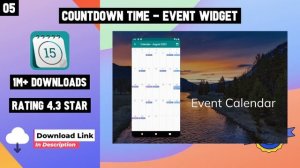 Top 10 Best Countdown Widget Apps For Android