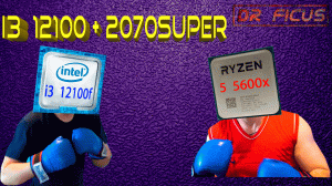 Тестируем i3 12100 , сравниваем с  R5 5600x