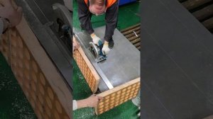 резка листа алюминия 14мм.