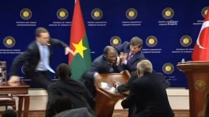 Burkina Faso foreign minister collapses in Turkey