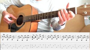 Kavinsky - Nightcall - Fingerstyle Guitar with Tabs