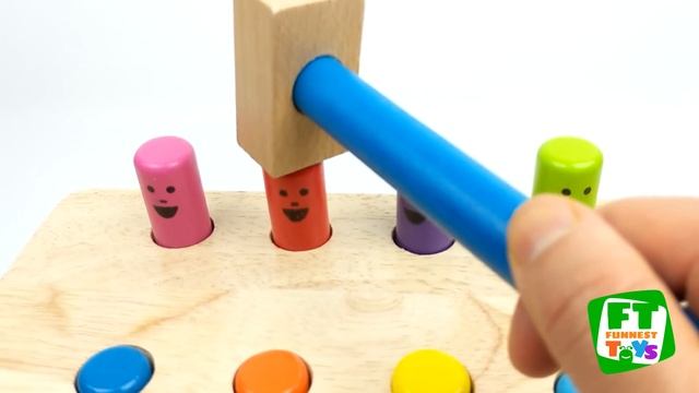 Learn Colors with Melissa and Doug Pounding Table Toy Playset for Kids смотреть онлайн