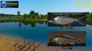 река Пра. ч.9  На пути к серебряному трофею: синец и ёрш.  # 58  Fisher Online