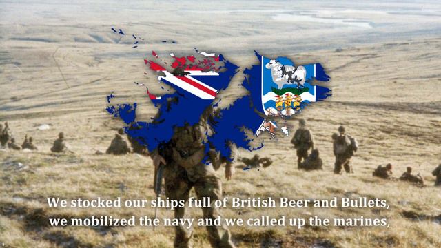 Falklands War Song - British Military Song смотреть онлайн