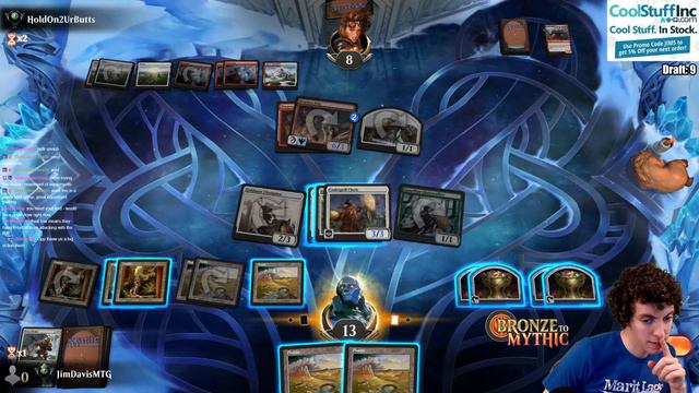 💿 MTG Arena: Bronze To Mythic (Limited: Kaldheim Draft) - Episode 9 - Platinum 2 to Platinum 1 💿 смотреть онлайн