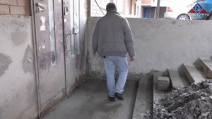 Гидроизоляция ступеней, порогов, входной группы в подвале или цокольном этаже