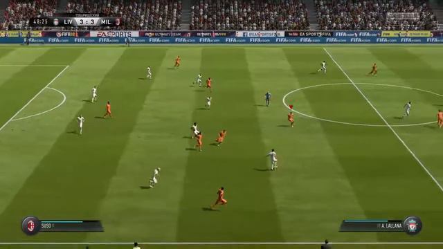 Fifa 18 Ливерпуль - Милан